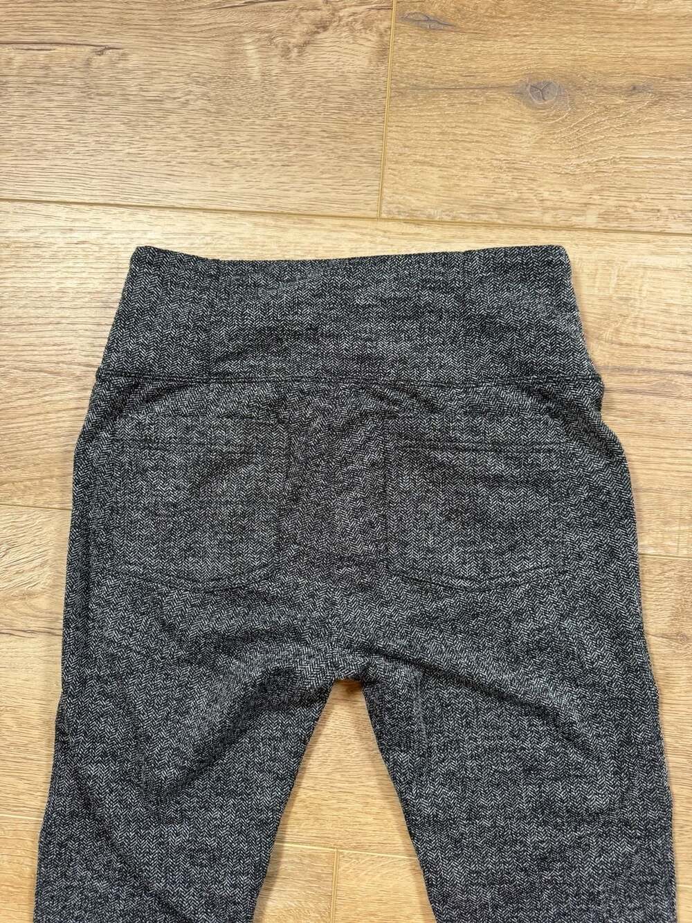 Athleta Delancey Herringbone Tight Leggings Gray Commuter Ponte Pants S - Picture 14 of 15